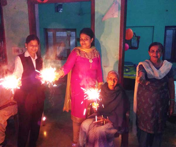 Old Age Home Dewali Celebration